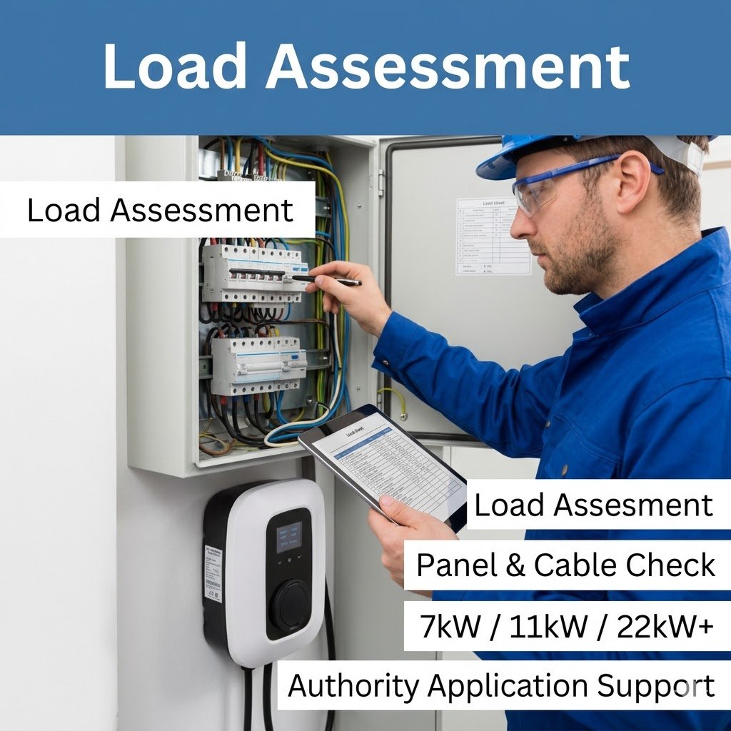 EV Charger Load Certificate & Load Increase Study in UAE